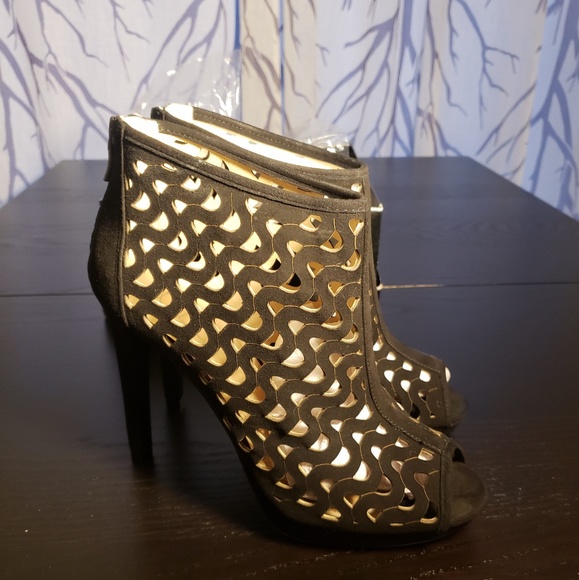 BCBG Madora Open Toe Bootie - New w/ Box - Picture 2 of 7